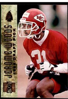 Jerome Woods #142 Football Cards 1996 Stadium Club