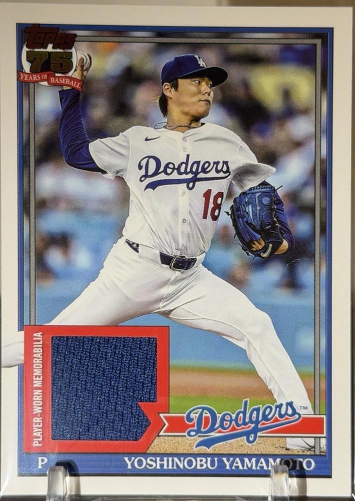 Yoshinobu Yamamoto #91R-YY Prices | 2026 Topps 1991 Relic