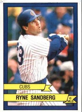 Ryne Sandberg #56 Baseball Cards 1989 Panini Stickers