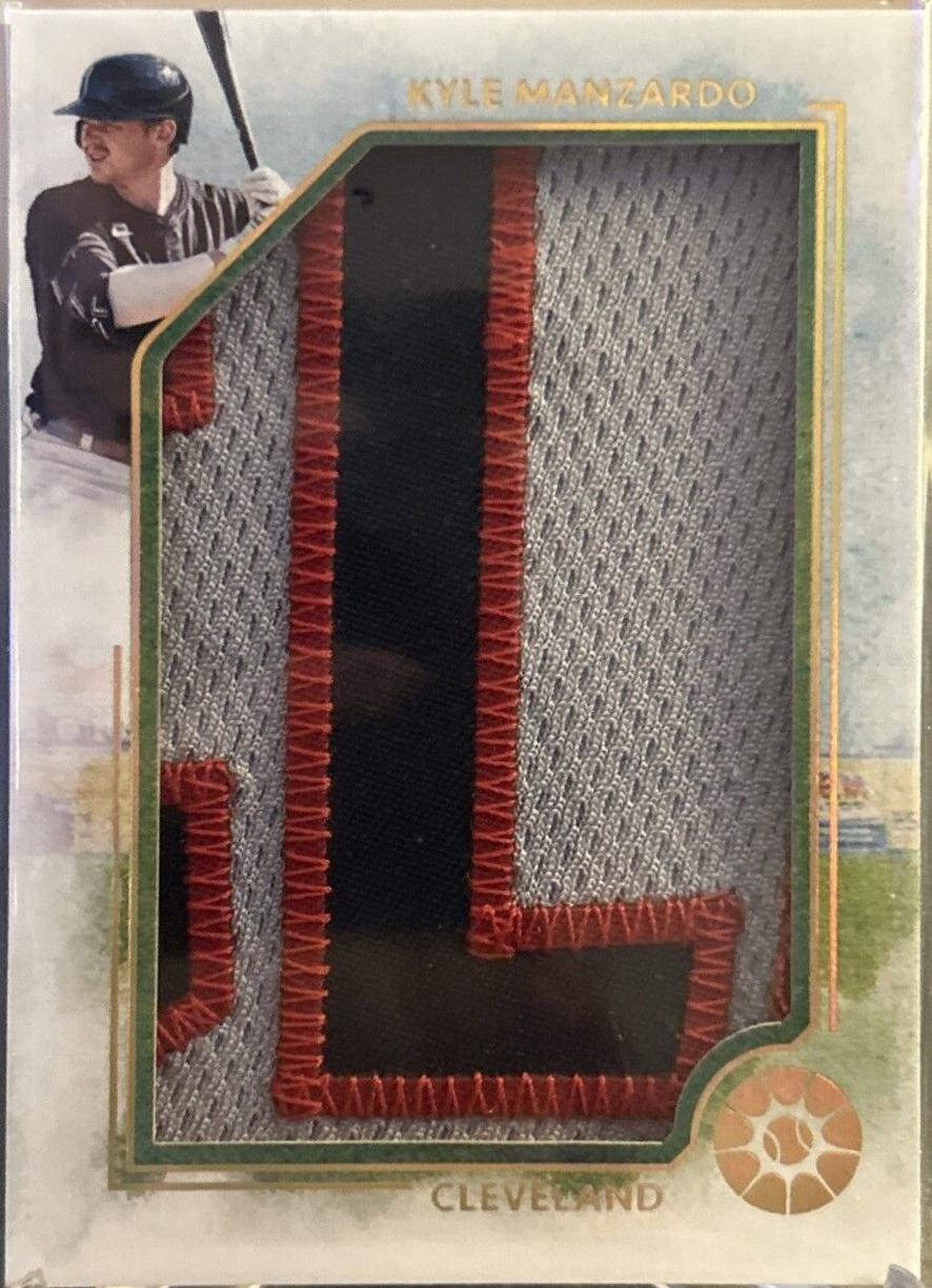 Kyle Manzardo #6 Baseball Cards 2024 Panini Boys of Summer Massive Materials