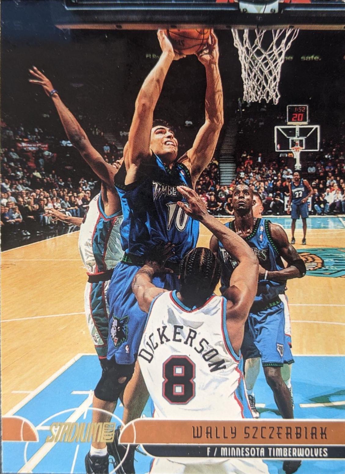 Wally Szczerbiak #47 Basketball Cards 2001 Stadium Club