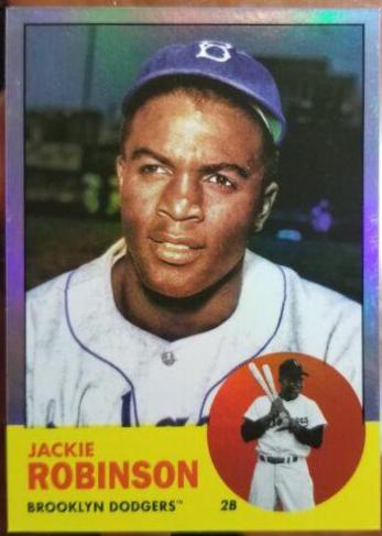 Jackie Robinson [Color Swap Silver Foil] #42