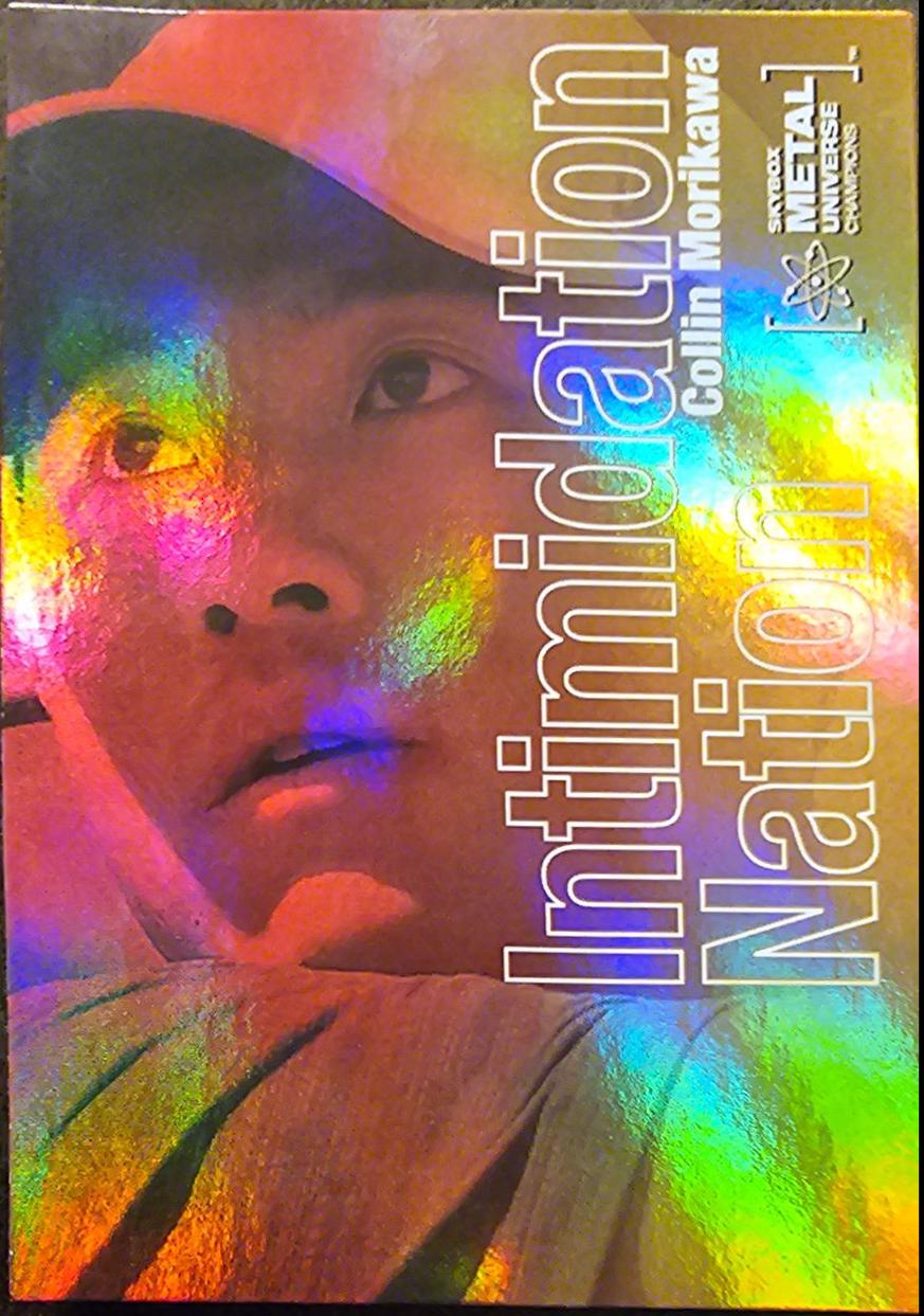 Collin Morikawa #IN-16 2021 Skybox Metal Universe Champions Intimidation Nation Golf