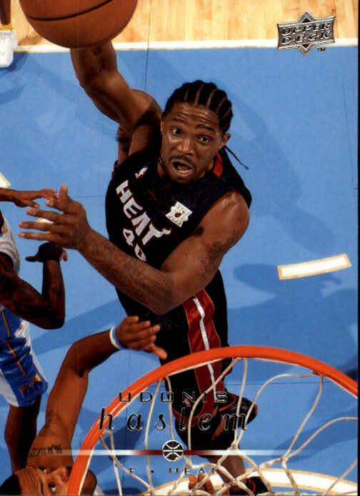 Udonis Haslem #99 Basketball Cards 2008 Upper Deck