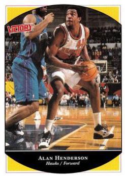 5Alan Henderson #5 Basketball Cards 1999 Upper Deck Victory