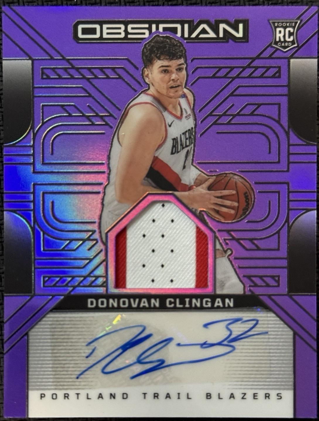 Donovan Clingan [Electric Etch Purple Flood] #RJI-CLG