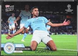 Rodri #119 2022 Topps Now UEFA Champions League