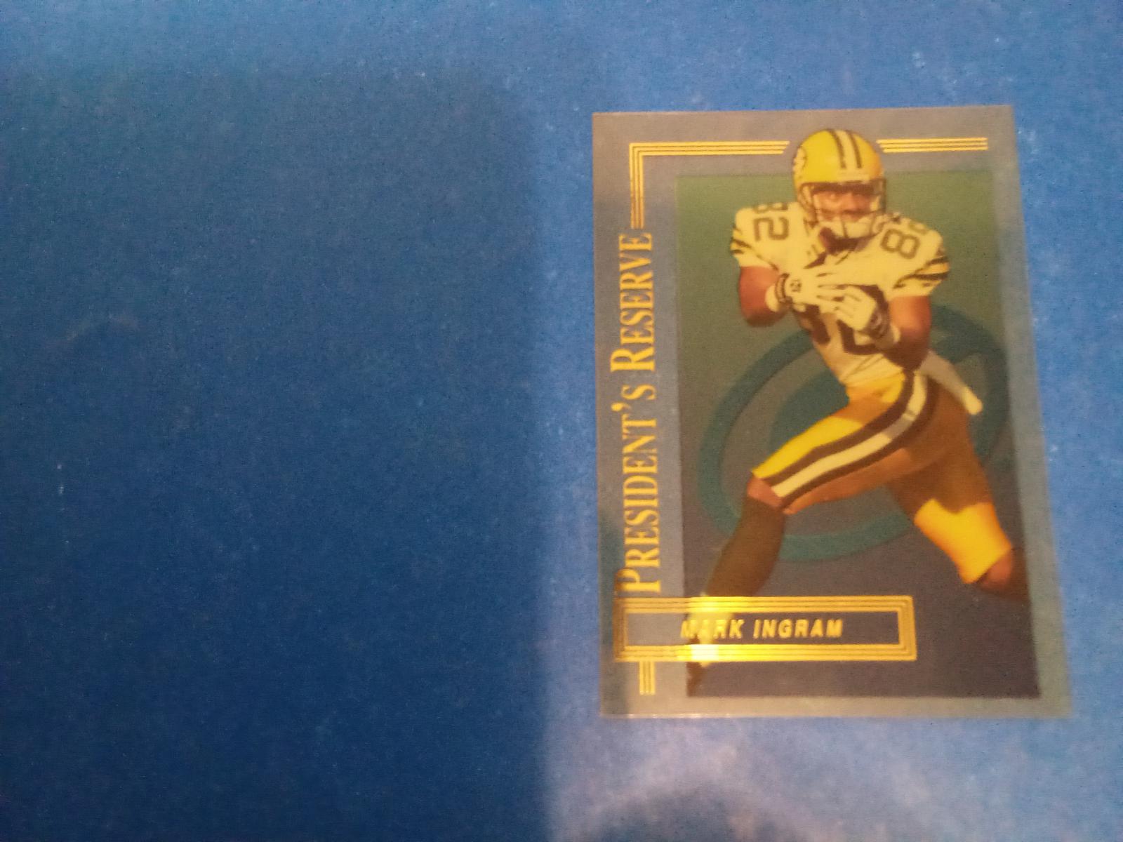 Mark Ingram #71 Football Cards 1996 Collector's Edge President's Reserve
