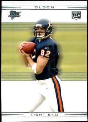 Greg Olsen #120 2007 Topps Performance Football