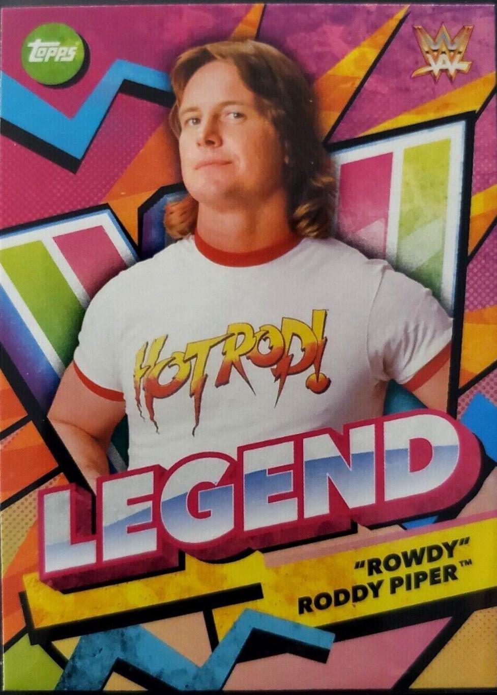 Rowdy' Roddy Piper #161 Wrestling Cards 2021 Topps WWE Superstars