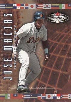 Jose Macias #207 Baseball Cards 2002 Fleer Box Score