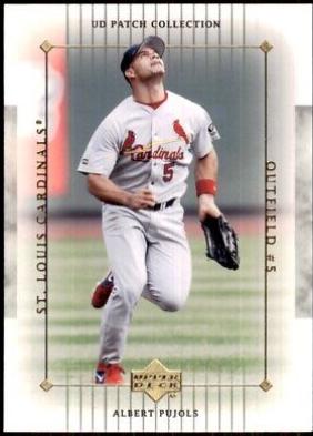 Albert Pujols #106 Baseball Cards 2003 Upper Deck Patch Collection