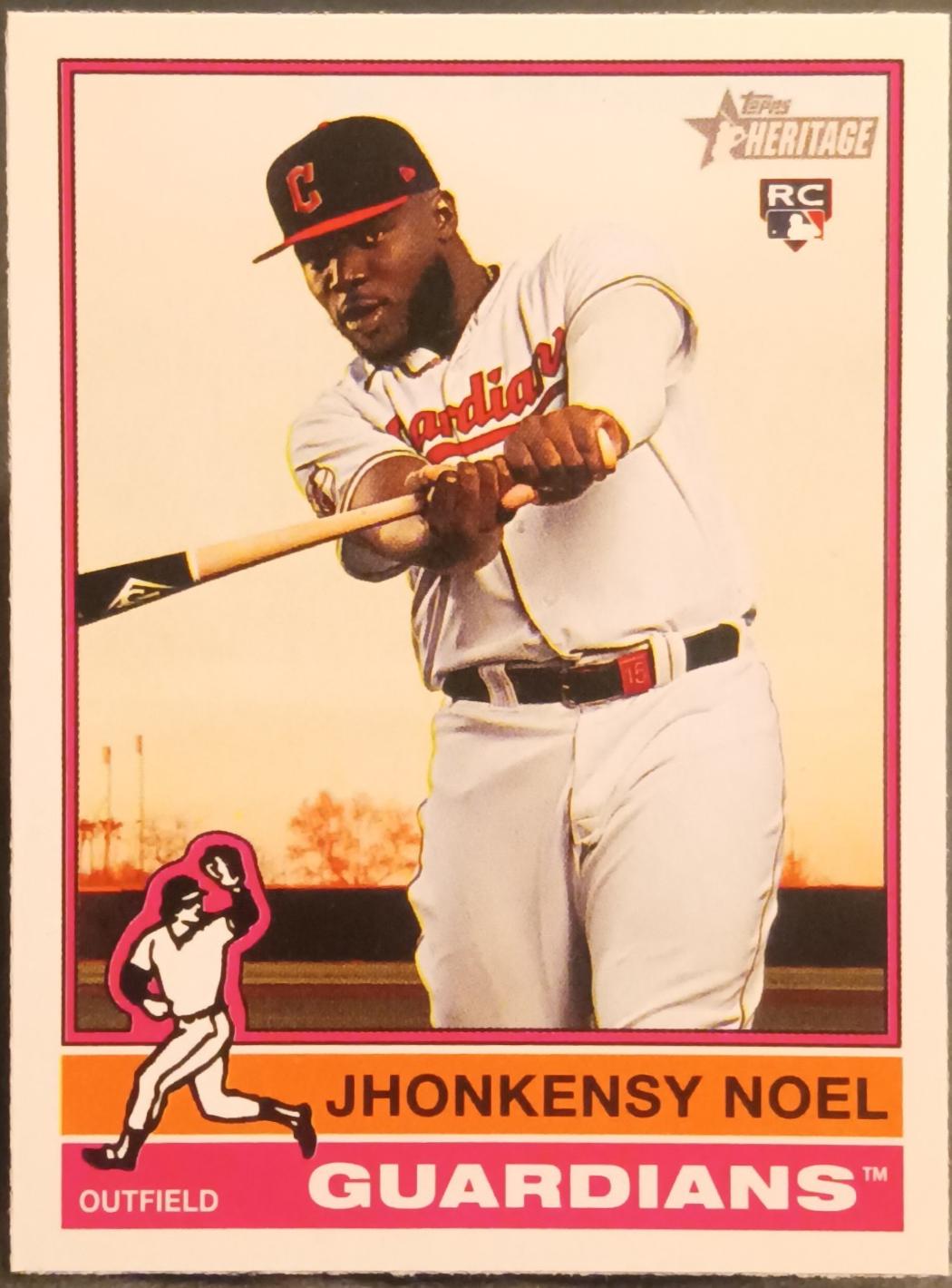Jhonkensy Noel #79 Baseball Cards 2025 Topps Heritage