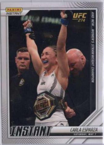 Carla Esparza #42 Ufc Cards 2022 Panini Instant UFC