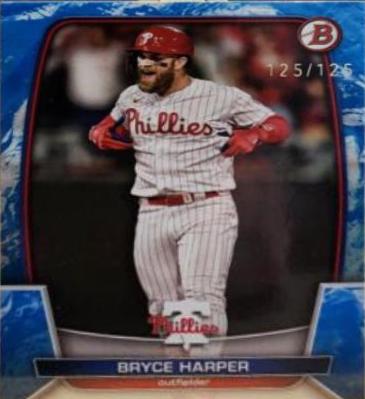 Bryce Harper [Blue Pattern] #24