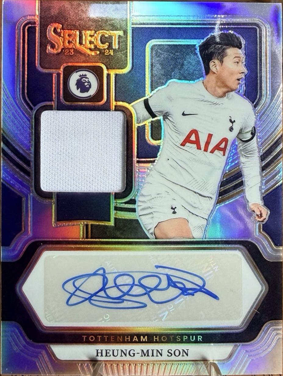 Heung-Min Son #AM-HMS 2023 Panini Select Premier League Autographed Memorabilia