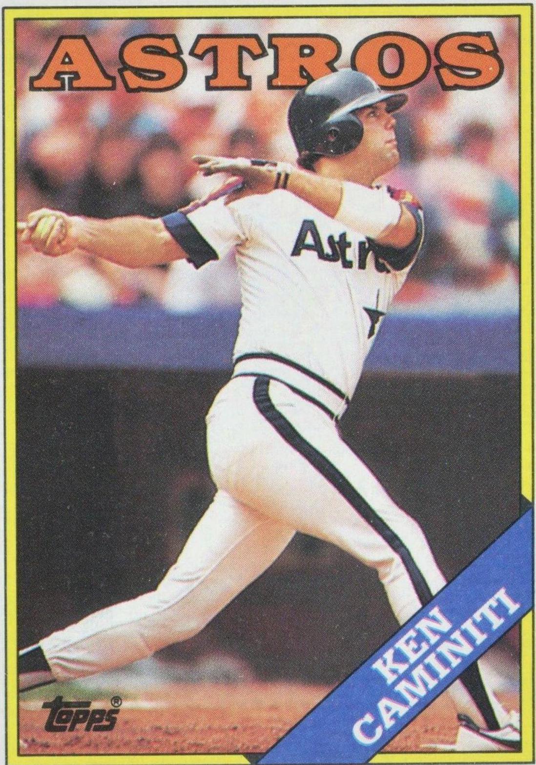 Ken Caminiti #64 Baseball Cards 1988 Topps