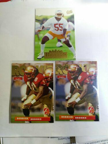 Derrick Brooks #190 Football Cards 1995 Skybox Impact