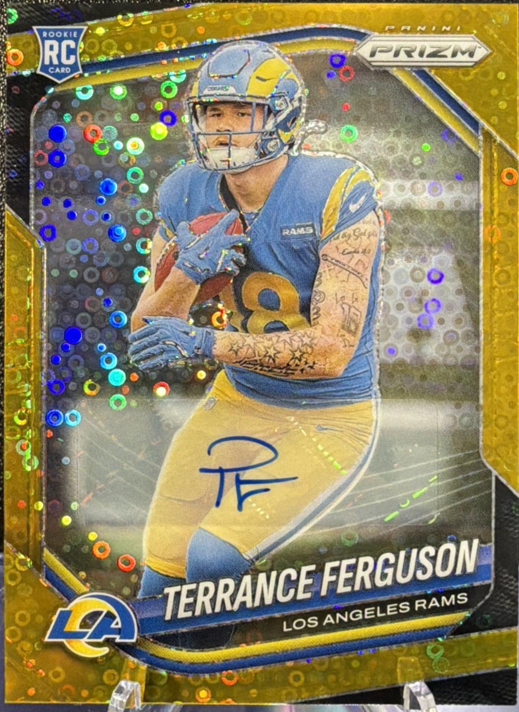 Terrance Ferguson [Rookie Autograph No Huddle Gold] #379