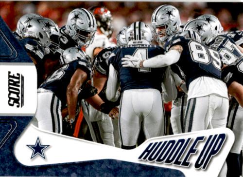 Dallas Cowboys #5 Football Cards 2023 Panini Score Huddle Up