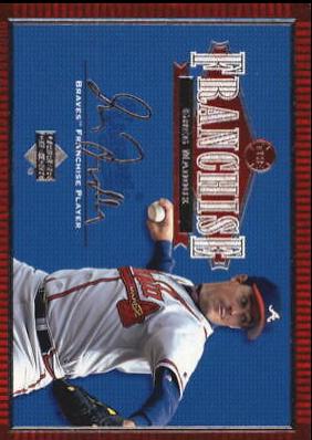 Greg Maddux #F6 Baseball Cards 2001 Upper Deck the Franchise