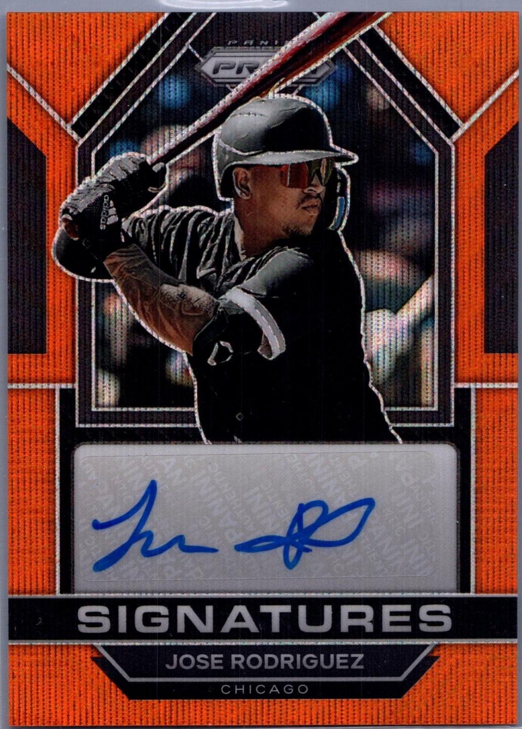 Jose Rodriguez [Orange Wave] #SIG-JR Prices | 2023 Panini Prizm ...