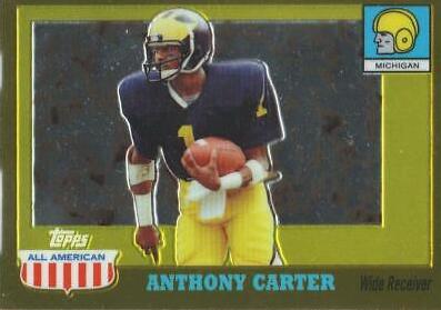 Anthony Carter [Gold Chrome] #53