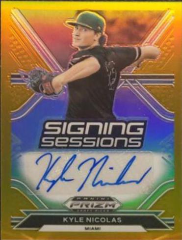 Kyle Nicolas [Gold Prizm] #SS-KN