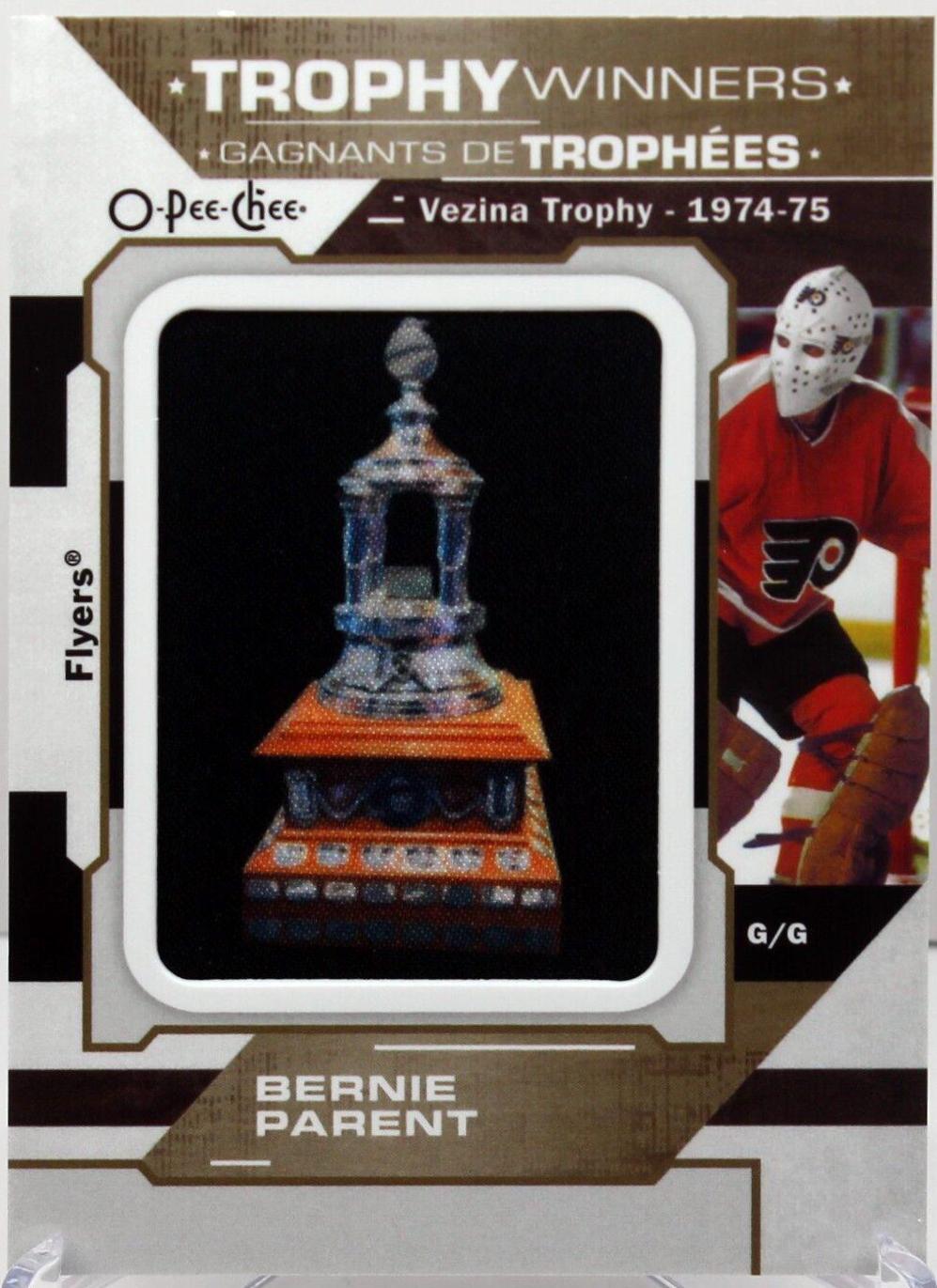 Bernie Parent #P-62 Hockey Cards 2022 O Pee Chee Patches
