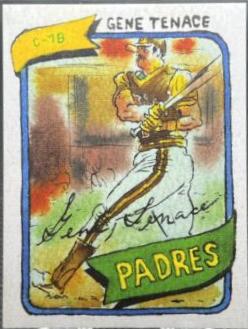 Gene Tenace [Canvas Stock] #77
