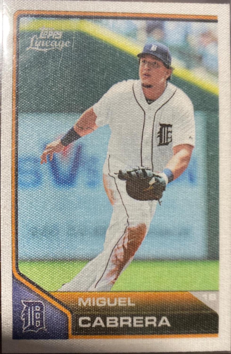 Miguel Cabrera #TCS42 Baseball Cards 2011 Topps Lineage Cloth Stickers