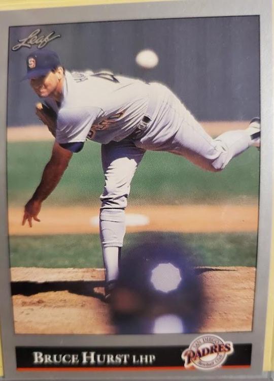 Bruce Hurst #216 Baseball Cards 1992 Leaf