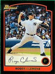 Roger Clemens #147 Baseball Cards 2003 Bowman