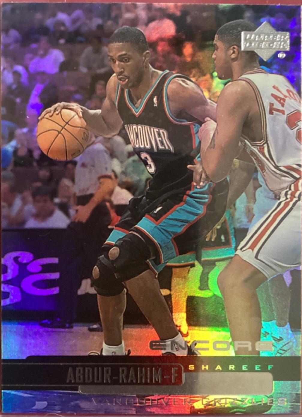Shareef Abdur-Rahim #85 1999-00 Upper Deck Encore Basketball