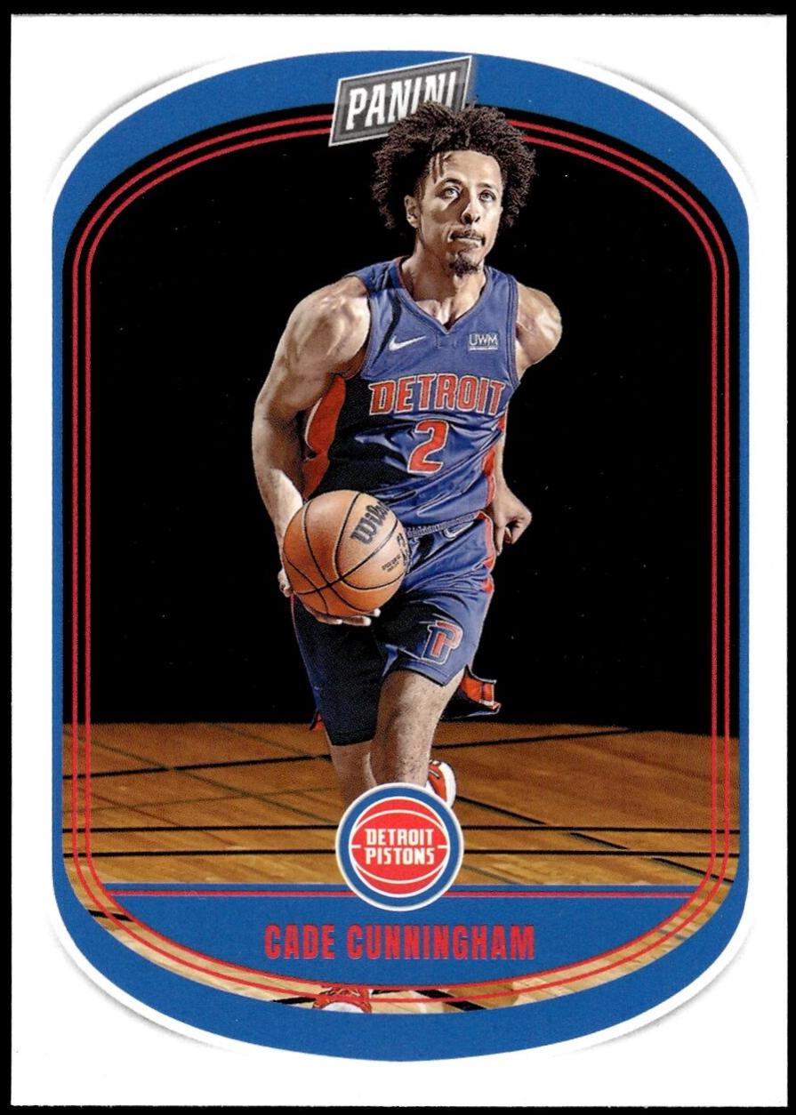 Cade Cunningham #100 2021 Panini NBA Player Of The Day