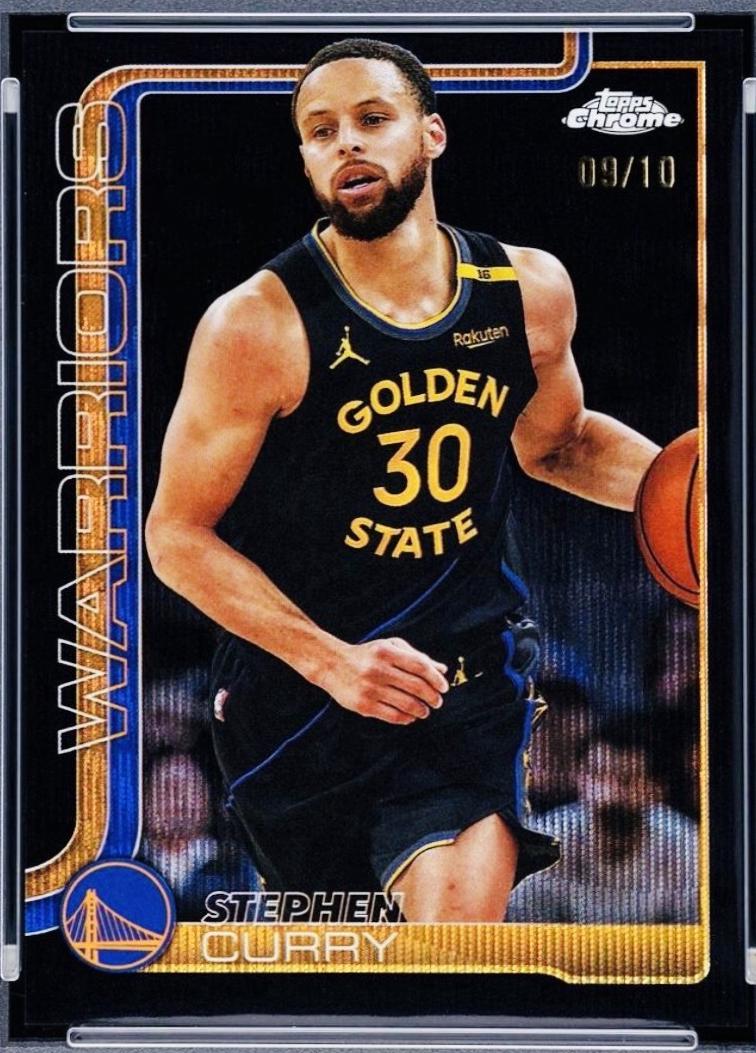 Stephen Curry [Black Wave Refractor] #201