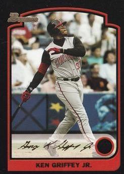 Ken Griffey Jr #8 2003 Bowman Gold Baseball
