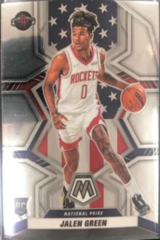 Jalen Green #259 Basketball Cards 2021 Panini Mosaic