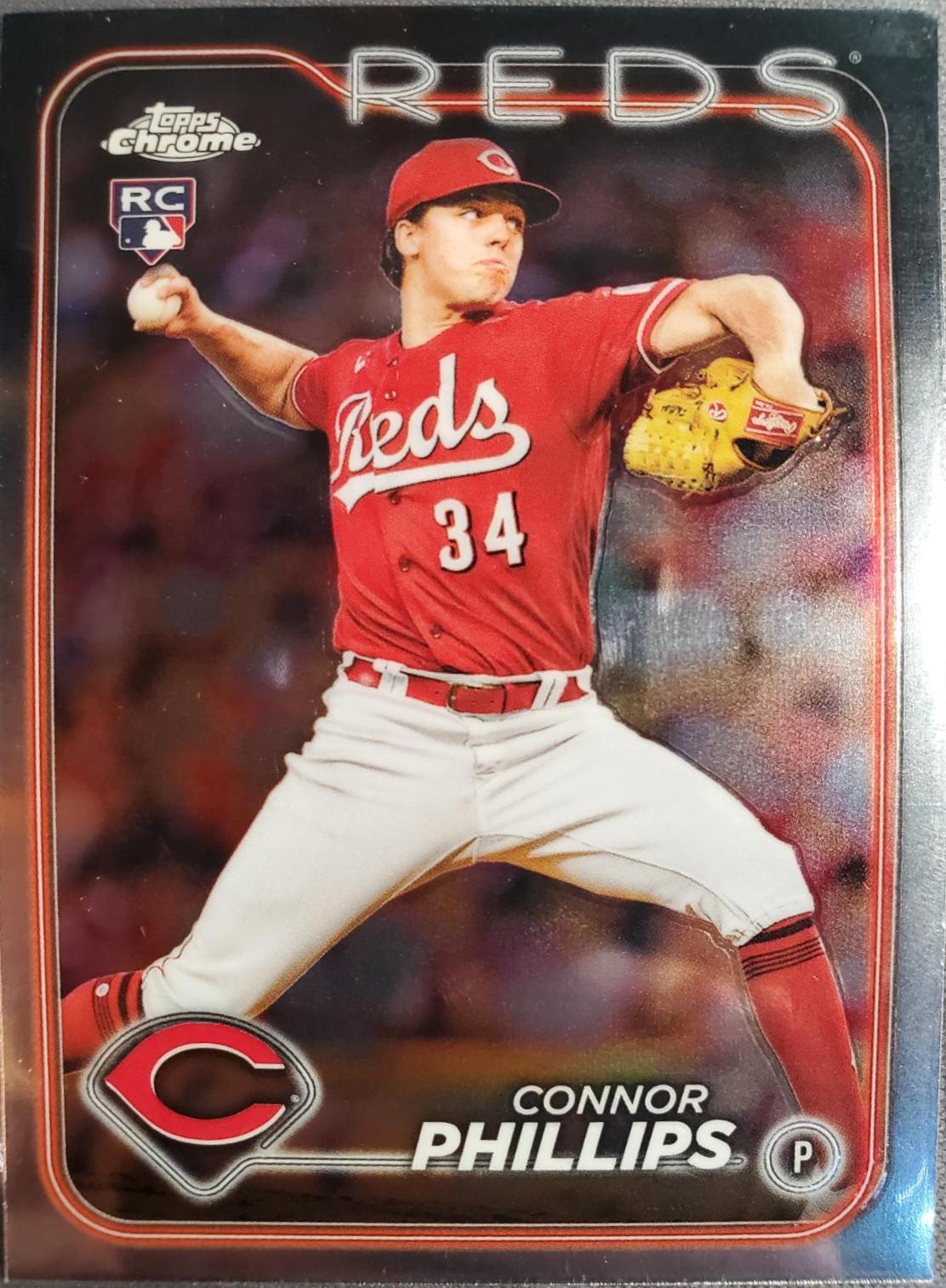 Connor Phillips #20 Baseball Cards 2024 Topps Chrome