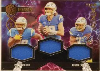 Austin Ekeler, Isaiah Spiller, Justin Herbert