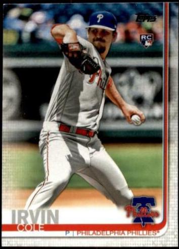 Cole Irvin #US108 Baseball Cards 2019 Topps Update