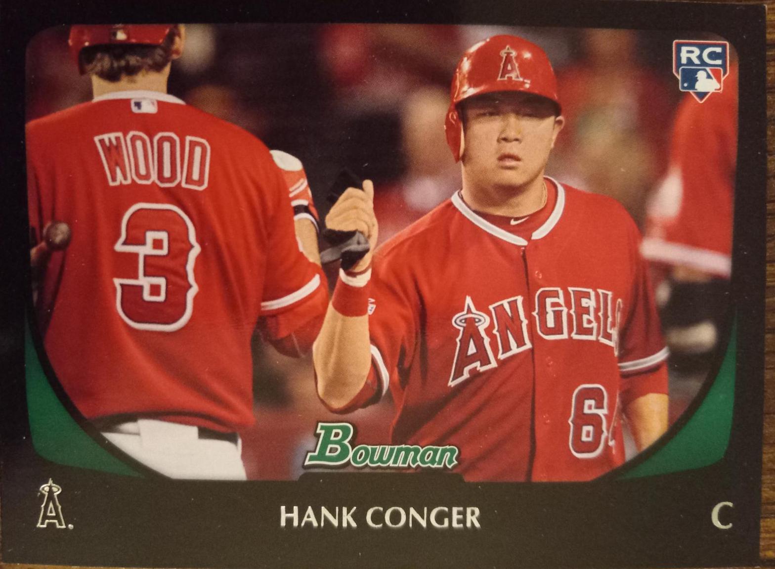 Hank Conger #219 Baseball Cards 2011 Bowman Platinum