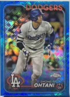 Shohei Ohtani [Logofractor Blue] #1 Prices | 2024 Topps Chrome 