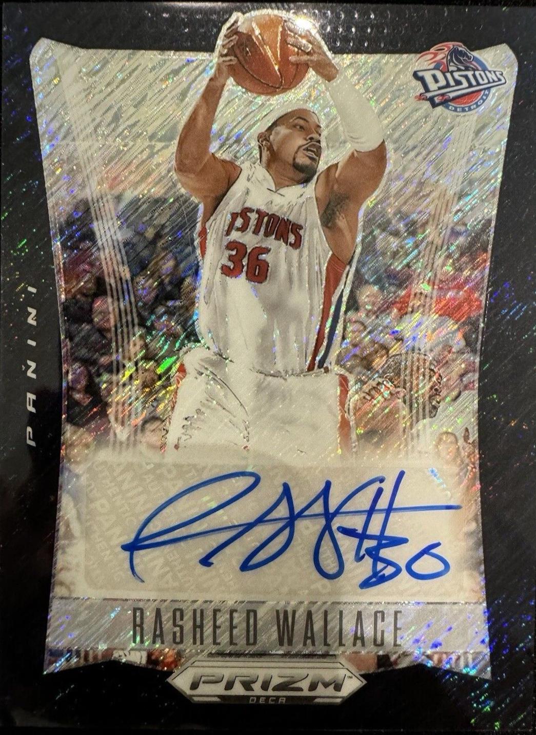 Rasheed Wallace [Black Shimmer FOTL] #DS-RAS