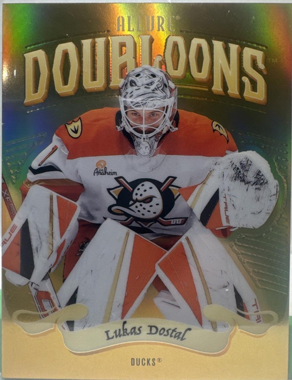 Lukas Dostal #DB-16 2025-26 Upper Deck Allure Hockey Doubloons