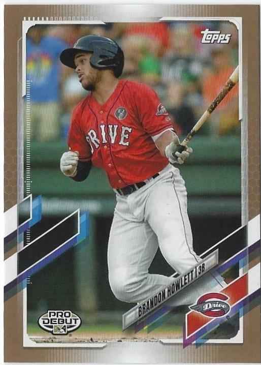 Brandon Howlett #PD-105 Baseball Cards 2021 Topps Pro Debut