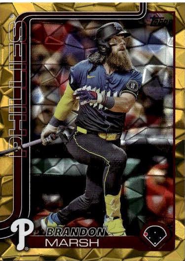 Brandon Marsh [Gold Diamante] (2025 Topps)