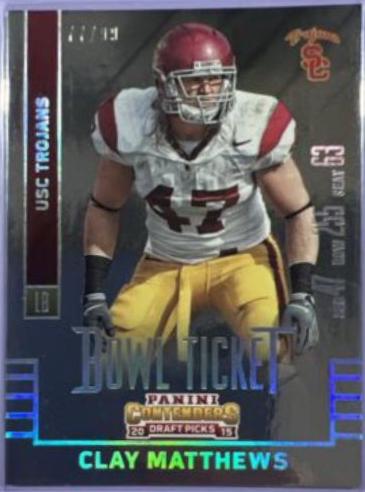 Clay Matthews [Bowl Ticket] #25