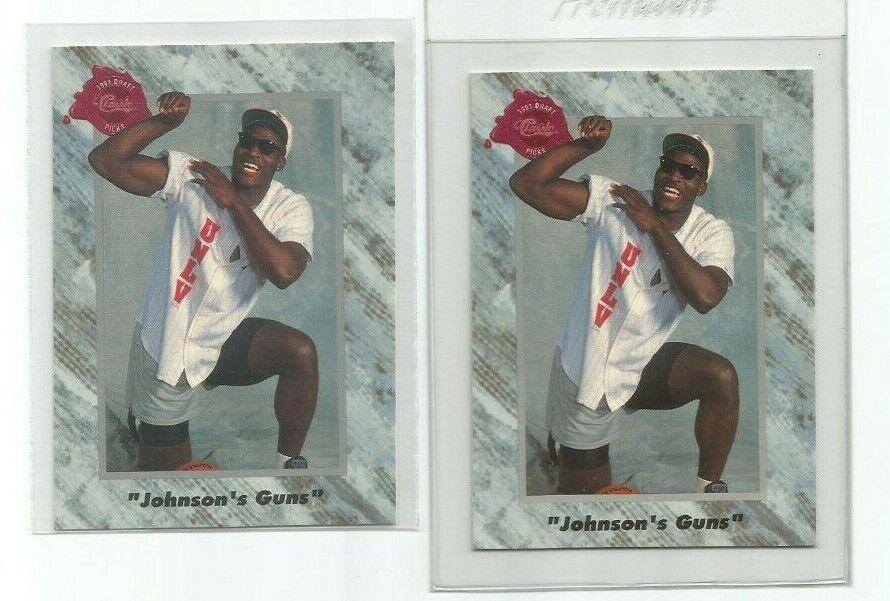Larry Johnson #LP6 1991 Classic Draft Basketball