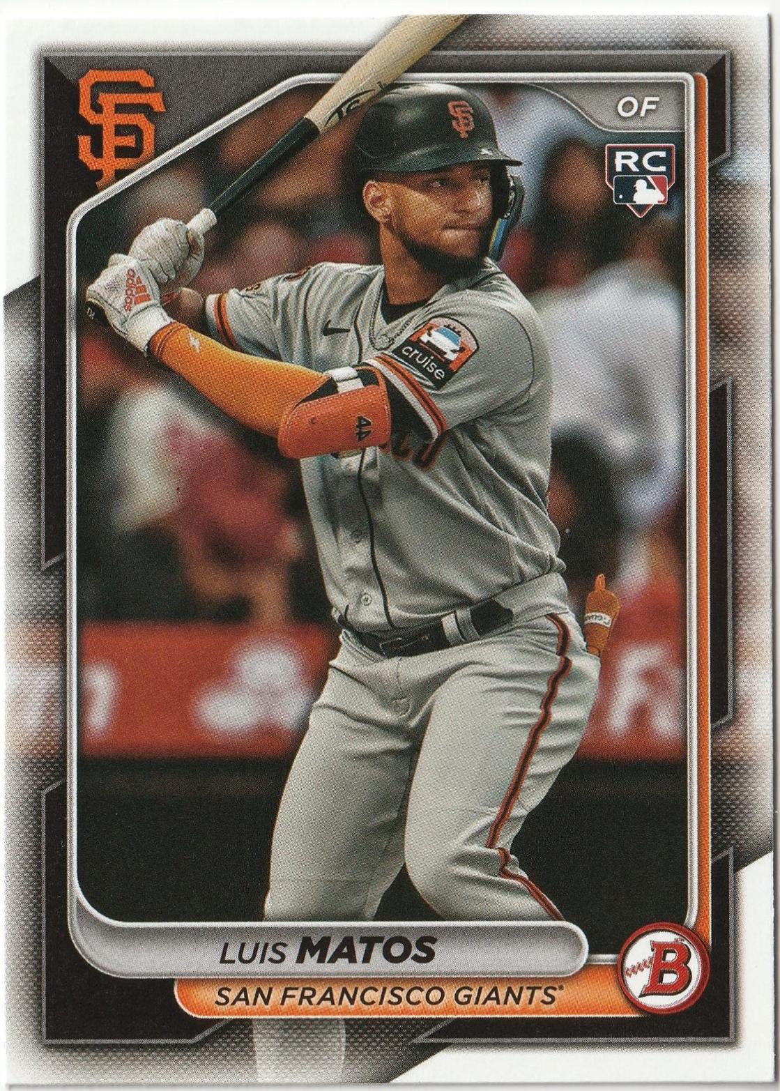 Luis Matos #12 Baseball Cards 2024 Bowman